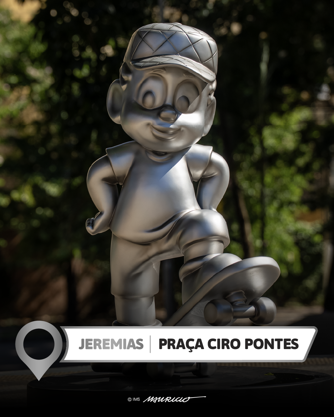 Estátua Mauricio de Sousa 8